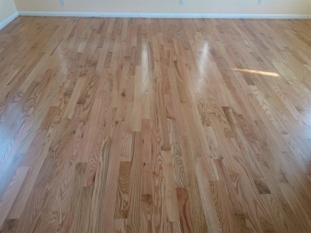 Hardwood floor refinishing
